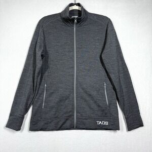 Icebreaker Jacket Womens Large Merino Wool Blend Full Zip Layering Taos Ski